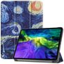 Mobigear Tri-Fold iPad Pro 11 pouces (2022) Étui - The Starry Night