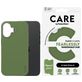 CARE by PanzerGlass Fashionable Coque iPhone 16 MagSafe Coque arrière en Silicone - Vert
