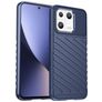 Mobigear Groove Coque Xiaomi 13 Coque arrière en TPU Souple - Bleu