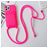 Mobigear Lanyard Card iPhone 15 Pro Max Coque avec cordon en Silicone et Porte-Cartes - Rouge