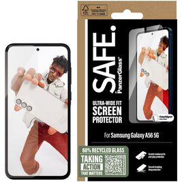 SAFE by PanzerGlass Ultra-Wide-Fit Samsung Galaxy A56 Verre trempé Protection d'écran - Compatible Coque