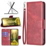 Mobigear Excellent Housse Realme C31 Etui Porte-Monnaie - Rouge