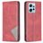 Mobigear Rhombus Slim Housse Xiaomi Redmi Note 12 Etui - Rouge