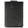 Valenta Card Case Pocket - Porte Cartes en en Cuir véritable - 8 Cartes - Noir