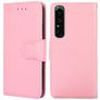 Mobigear Wallet Housse Sony Xperia 1 IV Etui Porte-Monnaie - Rose