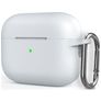 Mobigear Classic Coque Apple AirPods Pro 2 Coque en Silicone Souple - Blanc