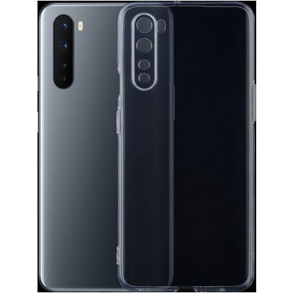 Mobigear Ultra Thin Coque Transparente OnePlus Nord Coque arrière en TPU Souple Extra-fin - Transparent