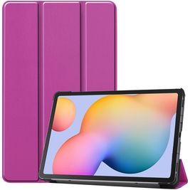 Mobigear Tri-Fold Coque Samsung Galaxy Tab S6 Lite Etui - Violet
