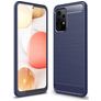 Mobigear Brushed Slim Coque Samsung Galaxy A52s 5G Coque arrière en TPU Souple - Dark Blue