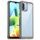 Mobigear Crystal Coque Xiaomi Redmi A1 4G Coque arrière Rigide Anti-Chocs - Transparent / Gris