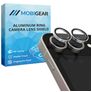 Mobigear Single Samsung Galaxy Z Flip 5 Verre trempé Protection Objectif Caméra - Compatible Coque - Gris
