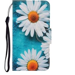 Mobigear Design Housse Xiaomi Redmi 9A Etui Porte-Monnaie - Marguerite