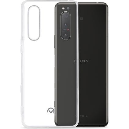 Mobilize Gelly Coque Transparente Sony Xperia 5 II Coque arrière en TPU Souple - Transparent