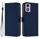 Mobigear Urban Wallet Housse Motorola Moto G04 Etui Porte-Monnaie - Bleu Marin