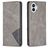 Mobigear Rhombus Slim Housse Nothing Phone (1) Etui - Gris