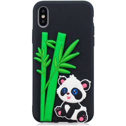 Mobigear Design Coque iPhone XS Max Coque arrière en TPU Souple - Panda