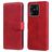 Mobigear Wallet Housse Xiaomi Redmi 10C Etui Porte-Monnaie - Rouge