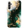 MIO Coque Samsung Galaxy A34 MagSafe Coque arrière Rigide - Green Marble