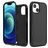 Mobigear Ultra Tough Coque iPhone 15 Coque arrière Rigide Anti-Chocs - Noir