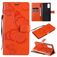 Mobigear Butterfly Housse OPPO Reno 4 Etui Porte-Monnaie - Orange
