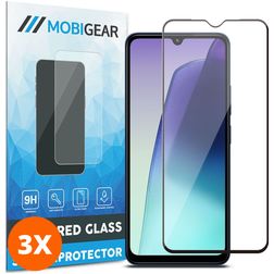 Mobigear Premium Xiaomi Redmi 14C Verre trempé Protection d'écran - Compatible Coque (Lot de 3)