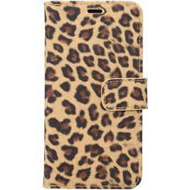 Mobigear Leopard Housse iPhone X Etui Porte-Monnaie - Jaune