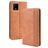 Mobigear Sensation Housse Google Pixel 4 Etui Porte-Monnaie - Cognac