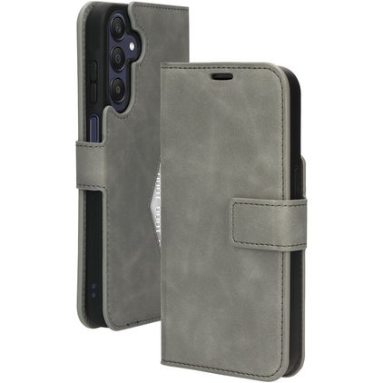 Mobiparts Classic Wallet Housse Samsung Galaxy A25 Etui Porte-Monnaie - Granite Grey