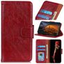Mobigear Classy Housse Nokia C21 Plus Etui Porte-Monnaie - Rouge