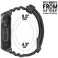 Catalyst Waterproof Case Bracelet Silicone Apple Watch - 45 mm Fermeture boucle ardillon - Noir