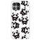 Mobigear Design Coque iPhone 12 Pro Max Coque arrière en TPU Souple - Panda
