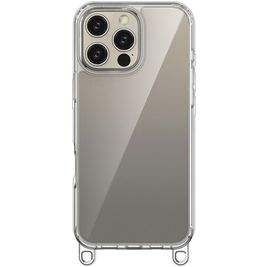 Mobigear Bungy Coque iPhone 16 Pro Max Coque arrière Rigide - Argent