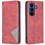 Mobigear Rhombus Slim Housse Samsung Galaxy S26 FE Etui - Rouge
