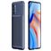Mobigear Racing Coque OPPO Reno 4 Coque arrière en TPU Souple - Bleu