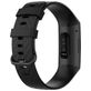 Mobigear Cross Bracelet Silicone Fitbit Charge 3 Fermeture boucle ardillon - Noir
