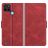 Mobigear Slim Magnet Housse Realme C25Y Etui Porte-Monnaie - Rouge