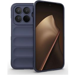 Mobigear Bumpy Coque Xiaomi 15T Pro Coque arrière en TPU Souple - Dark Blue