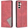 Mobigear Rhombus Slim Housse Samsung Galaxy S23 FE Etui - Rouge