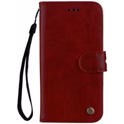 Mobigear Wallet Housse Huawei P Smart (2018) Etui Porte-Monnaie - Rouge