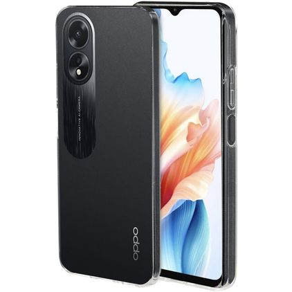 Mobiparts Classic Coque Transparente OPPO A38 Coque arrière en TPU Souple - Transparent