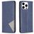 Mobigear Rhombus Slim Housse iPhone 16 Pro Etui - Bleu