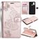 Mobigear Butterfly Housse OPPO A53s Etui Porte-Monnaie - Rose doré