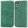 Mobigear Retro Slim Housse Samsung Galaxy S21 FE Etui Porte-Monnaie - Vert