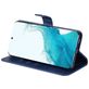 Mobigear Zipper Housse Samsung Galaxy S23 Etui Porte-Monnaie - Bleu