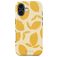 Burga Tough iPhone 17 MagSafe Plastique rigide Coque arrière Antichoc - Lemon Tart