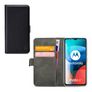 Mobilize Classic Gelly Wallet Housse Motorola Moto E7 Plus Etui Porte-Monnaie - Noir