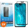 Mobigear Premium HONOR 9X Lite Verre trempé Protection d'écran - Compatible Coque - Noir (Lot de 3)