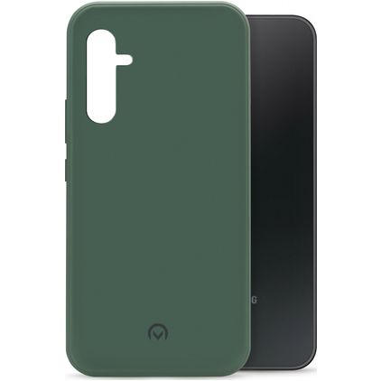 Mobilize Rubber Gelly Coque Samsung Galaxy A34 Coque arrière en TPU Souple - Matt Green