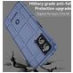 Mobigear Rugged Shield Coque OPPO A96 Coque arrière en TPU Souple Anti-Chocs - Bleu