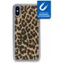 My Style Magneta Coque iPhone X Coque arrière en TPU Souple - Leopard